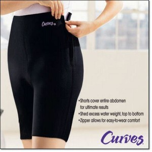curves neoprene slimming shorts